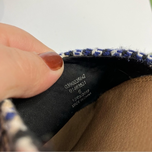 ASOS plaid pointed toe mules size 6 - Picture 6 of 8